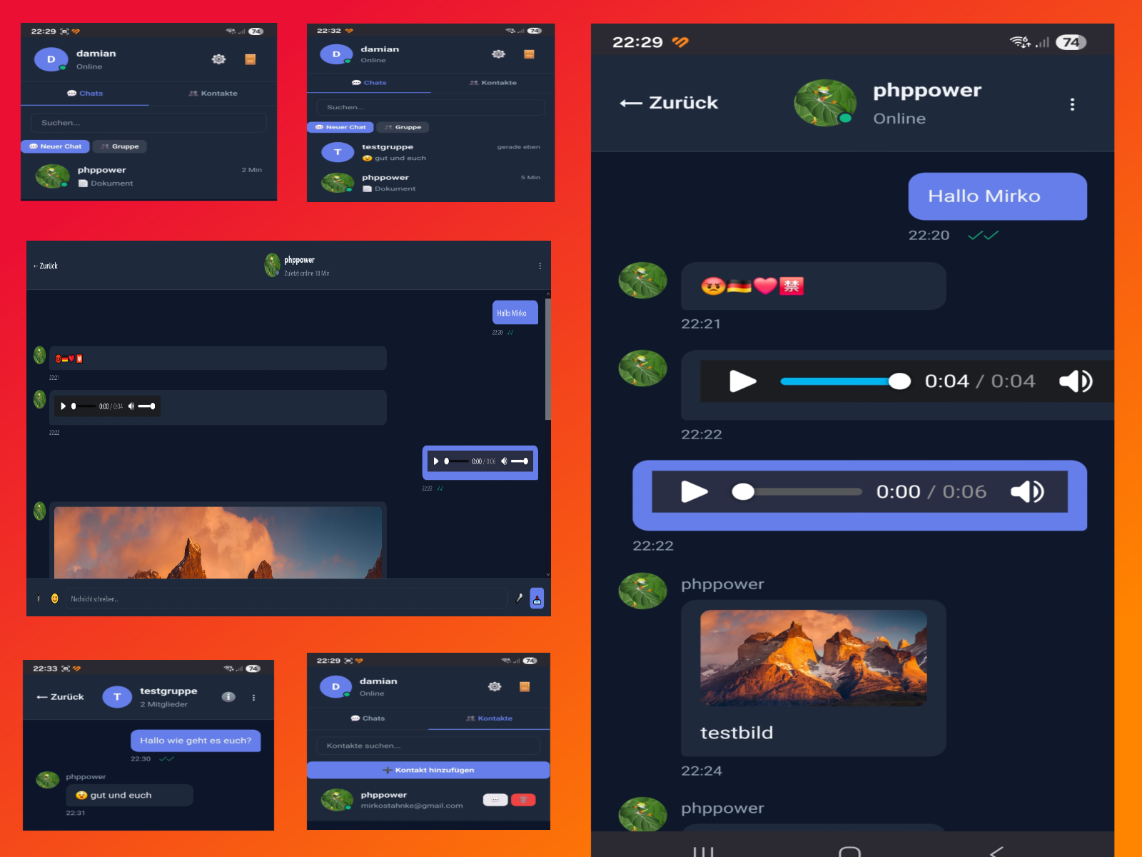 PIWO-Chat verschlüsselter Messenger als reine Web-Anwendung